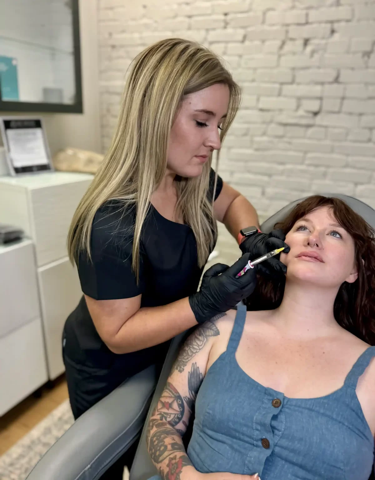 Remedy Aesthetics and Wellness specialist providing cosmetic injection treatment in Victoria Texas